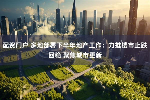 配资门户 多地部署下半年地产工作：力推楼市止跌回稳 聚焦城市更新